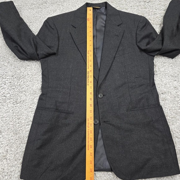 Brooks‎ Brothers Makers Sport Coat Men’s 37S Charcoal Wool Golden Fleece - Picture 15 of 16